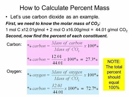 Mass calculator