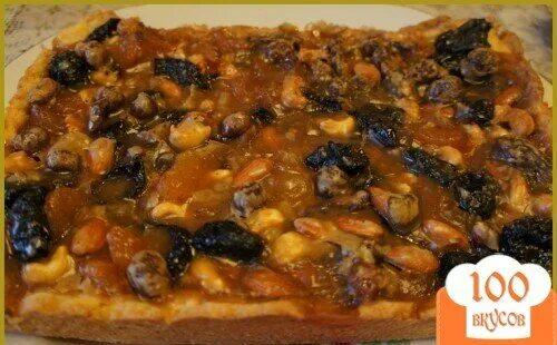 Восточный пирог с курагой и сгущенка. Восточный пирог. рецепт восточного пирога. пирог восточный рецепт.