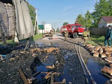 Пожар в алапаевске