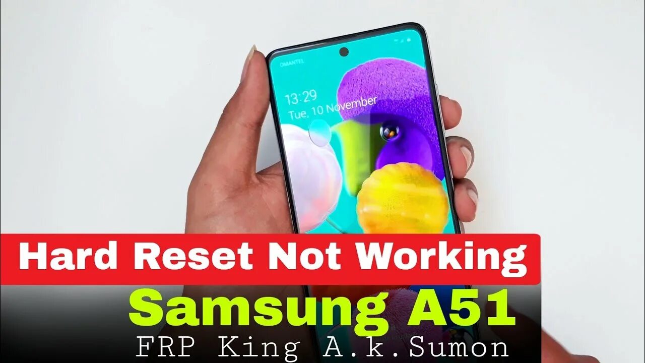 хард ресет самсунг а51