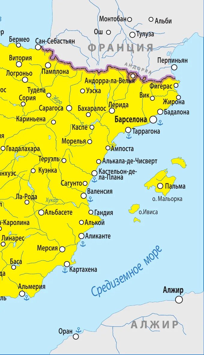 Аэропорты испании международные на карте. Курорты испании на карте. Карта испании с городами. Где находится барселона в какой стране. Территория испании на карте.