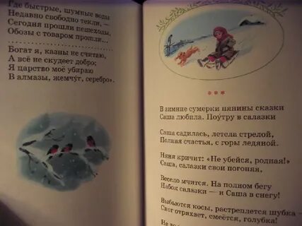 Кто написал стихотворение в зимние сумерки