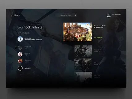 The gaming library