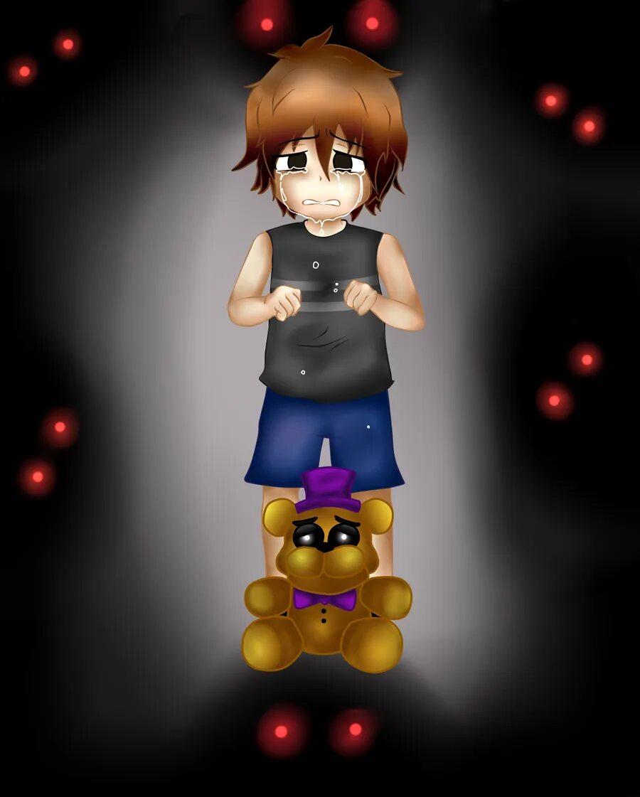 Fnaf child. Кэссиди Афтон ФНАФ Плачущий мальчик.