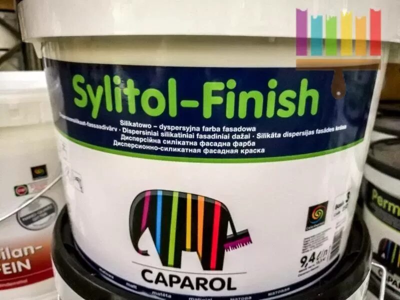 Капарол краска фасадная Sylitol finish. Силитол финиш 130 Капарол. Силикатная краска Капарол. Caparol Sylitol-finish краска для Минеральных оснований фасадная краска. Краска водно дисперсионная caparol