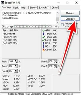 Fan speed low limit