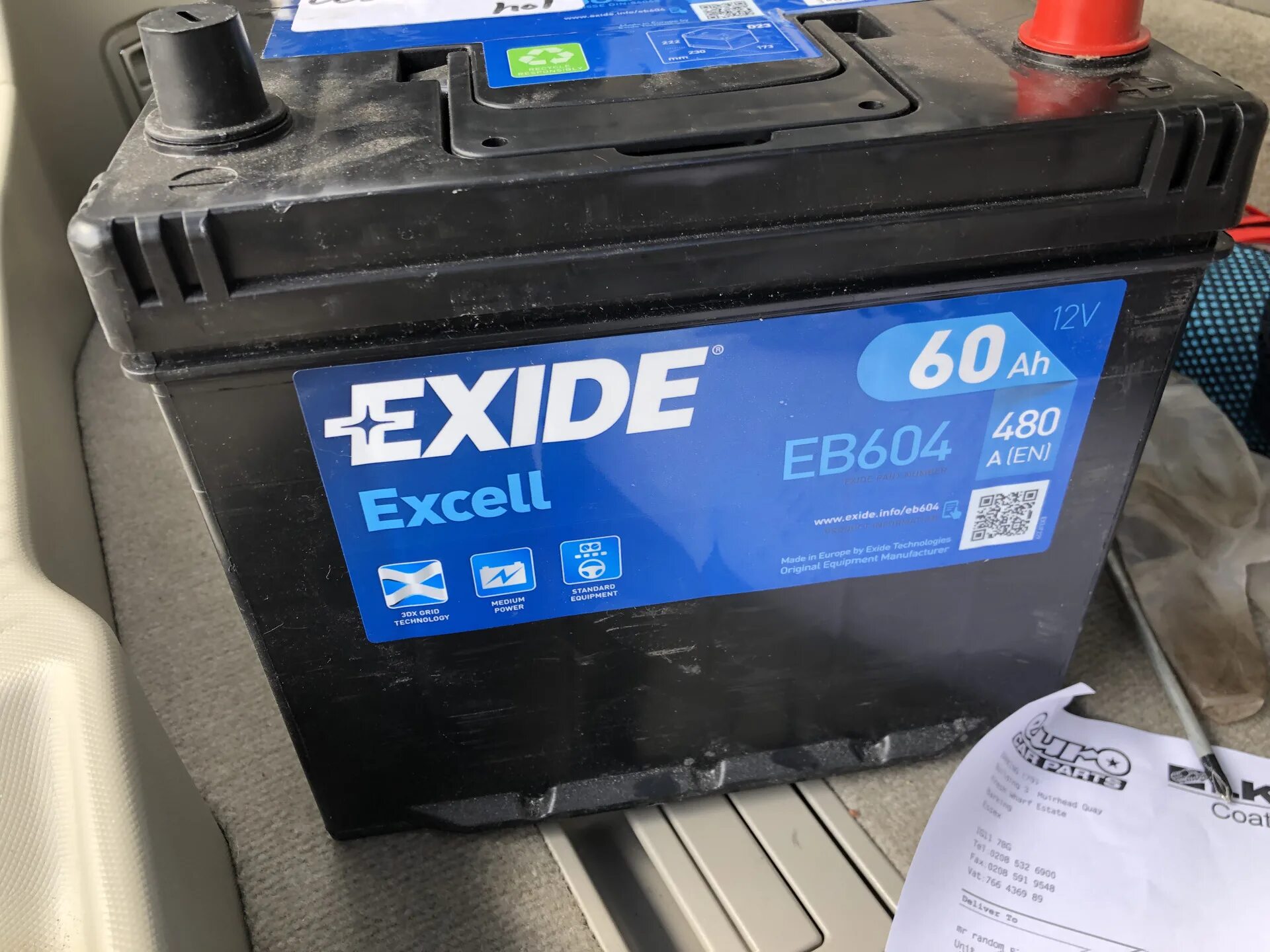 Сколько аккумулятору 12 мини. Exide eb604 480. Аккумулятор автомобильный Exide eb604. Toyota Estima 2002 аккумулятор. Exide : eb604 АКБ Exide Excell eb604 60ач r+ en480a 230x172x220 b01.