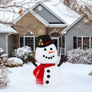 Building snowman