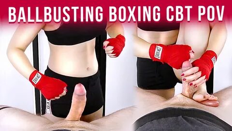 Ballbusting POV Cruel Boxing - Femdom CBT. 