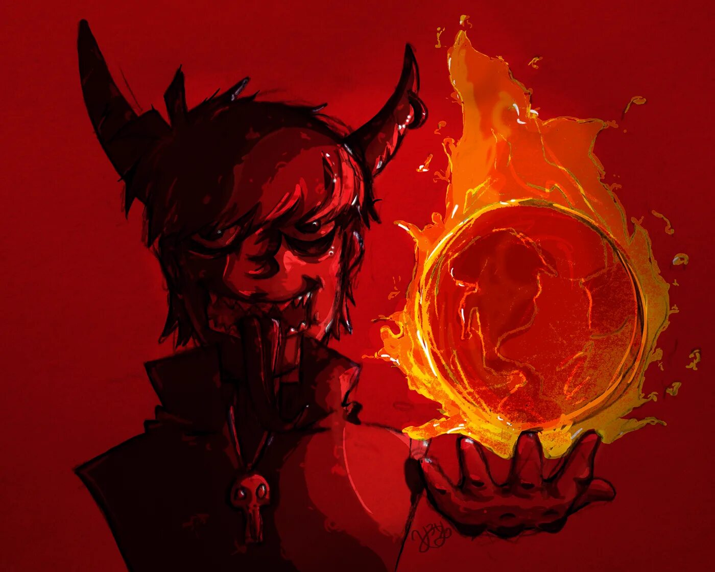Fire devil