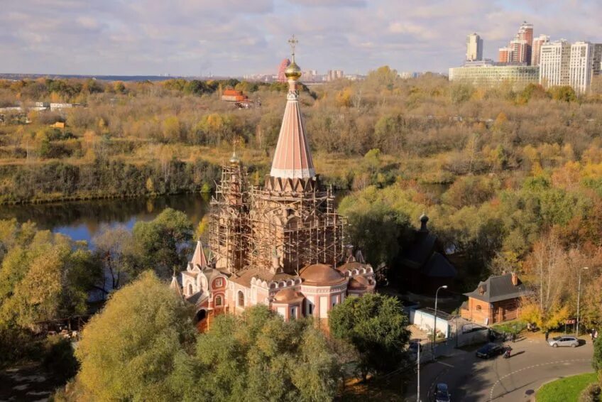 Храм всех святых филевский. Храм всех святых филевский