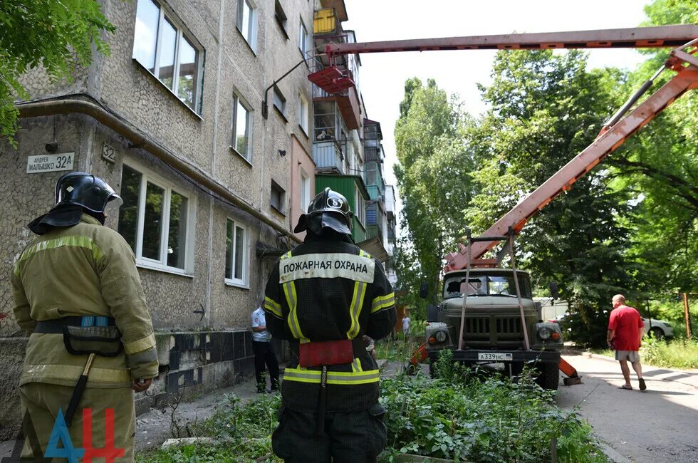 В донецке взорван штаб