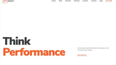 Think performance