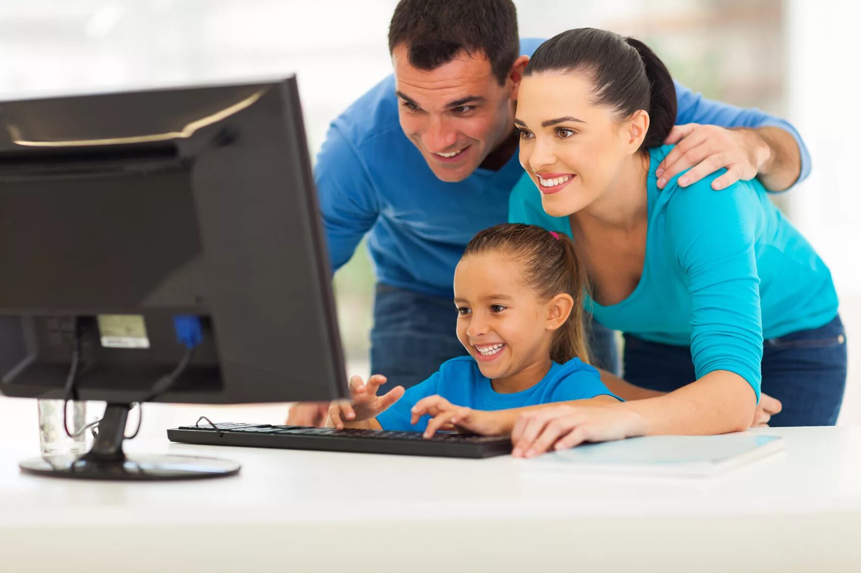Having a computer at home