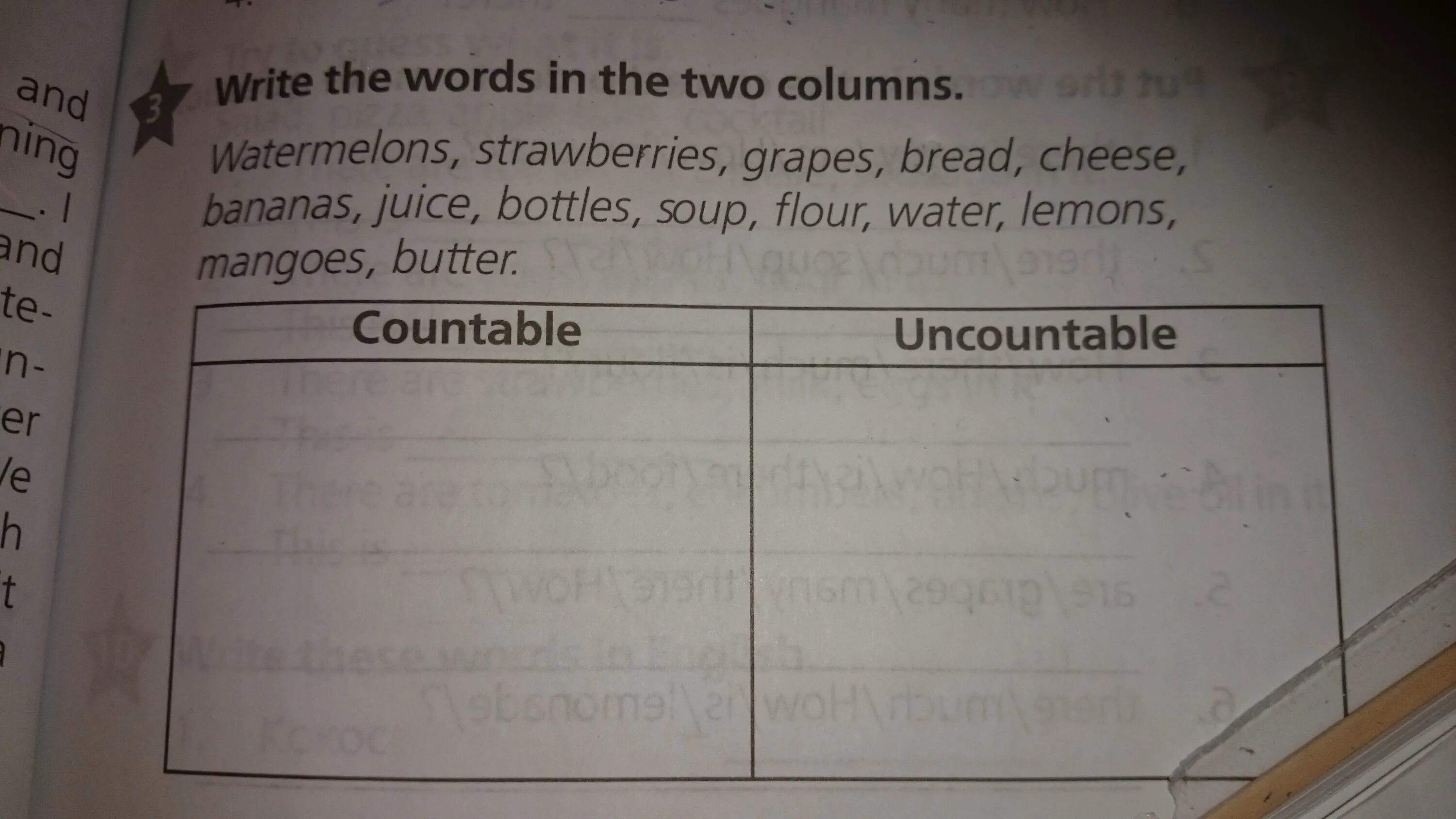 Put the words in correct column. Write the Words in the two columns Watermelons Strawberries. Put the Words the three columns 4 класс. Write down months into four columns ответы. Write the Words in the correct column.