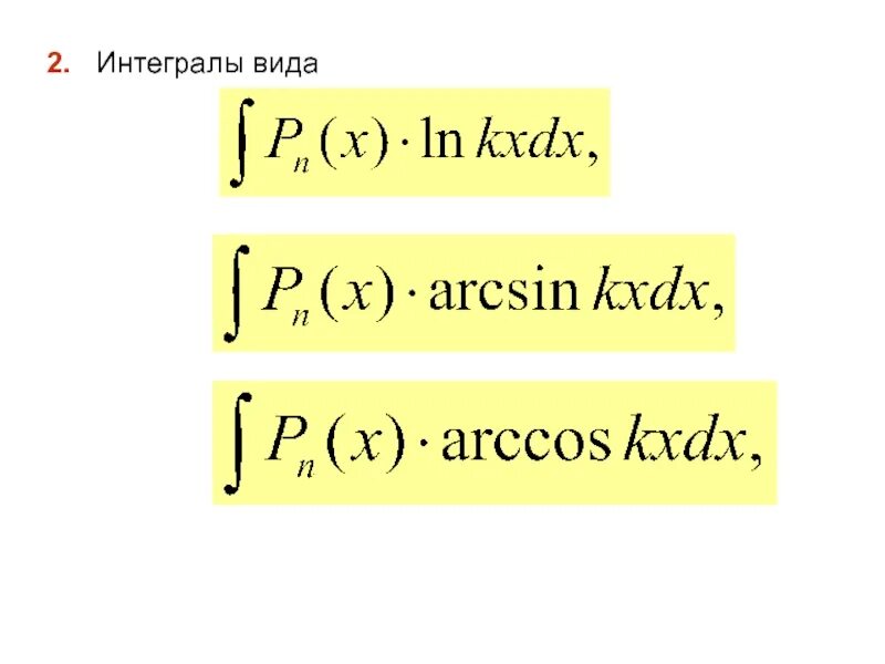Интеграл z 1 z 2. Виды интегралов. Типы интегрирования. Виды неопределенных интегралов. Виды обозначения интегралов.