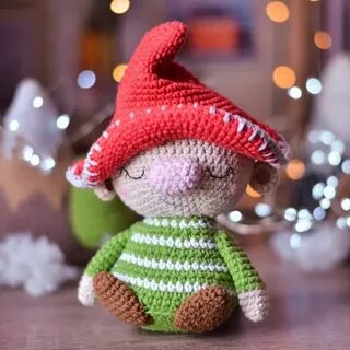 Гномик крючком мк
