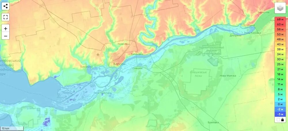 Левый и правый берег Днепра на карте. Правый берег Днепра на карте. Херсон высокий берег Днепра. Какой берег Днепра выше.