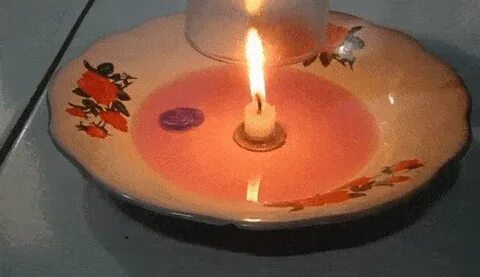 Положите на блюдце
