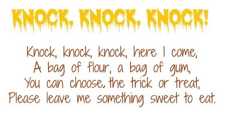 Knock here. Trick or treat poems for Kids. Halloween poems for Kids Trick or treat. Trick or treat стишок. Halloween easy poems.