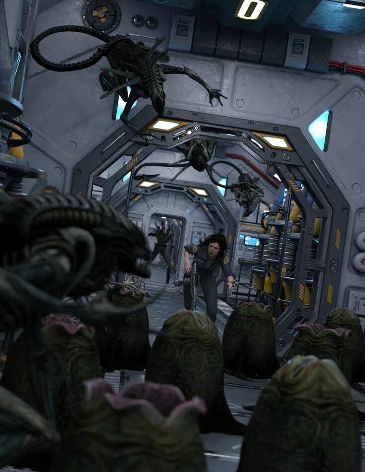 It is a alien