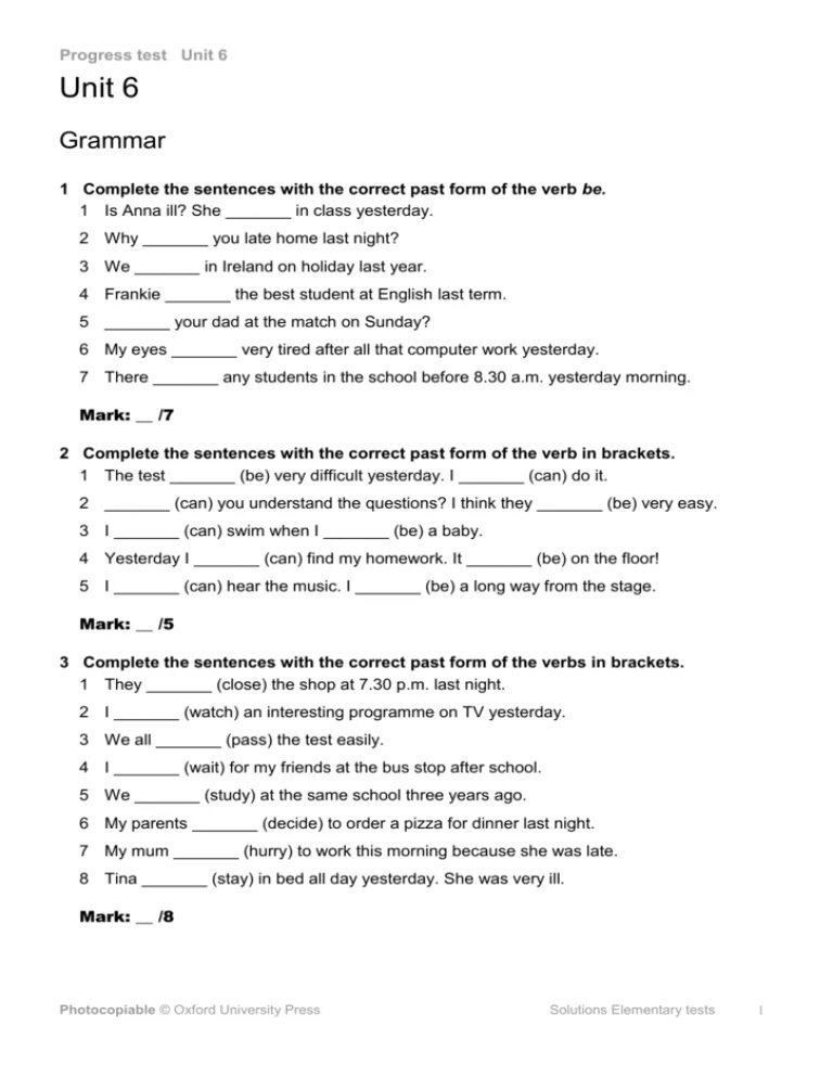 Progress Test 4a Оксфорд. Unit 6 short Test 1b Солутионс ответы. Solution pre Intermediate Test Unit 6. Pre-Intermediate Unit 2 гдз. Intermediate unit 6