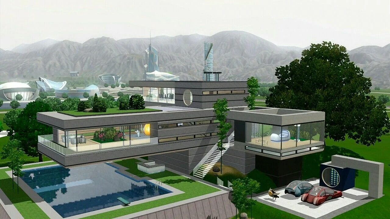 Дом твоего будущего. The sims 3: вперёд в будущее. города симс 3 будущее. the sims 3 into the future. симс 3 дом будущего.