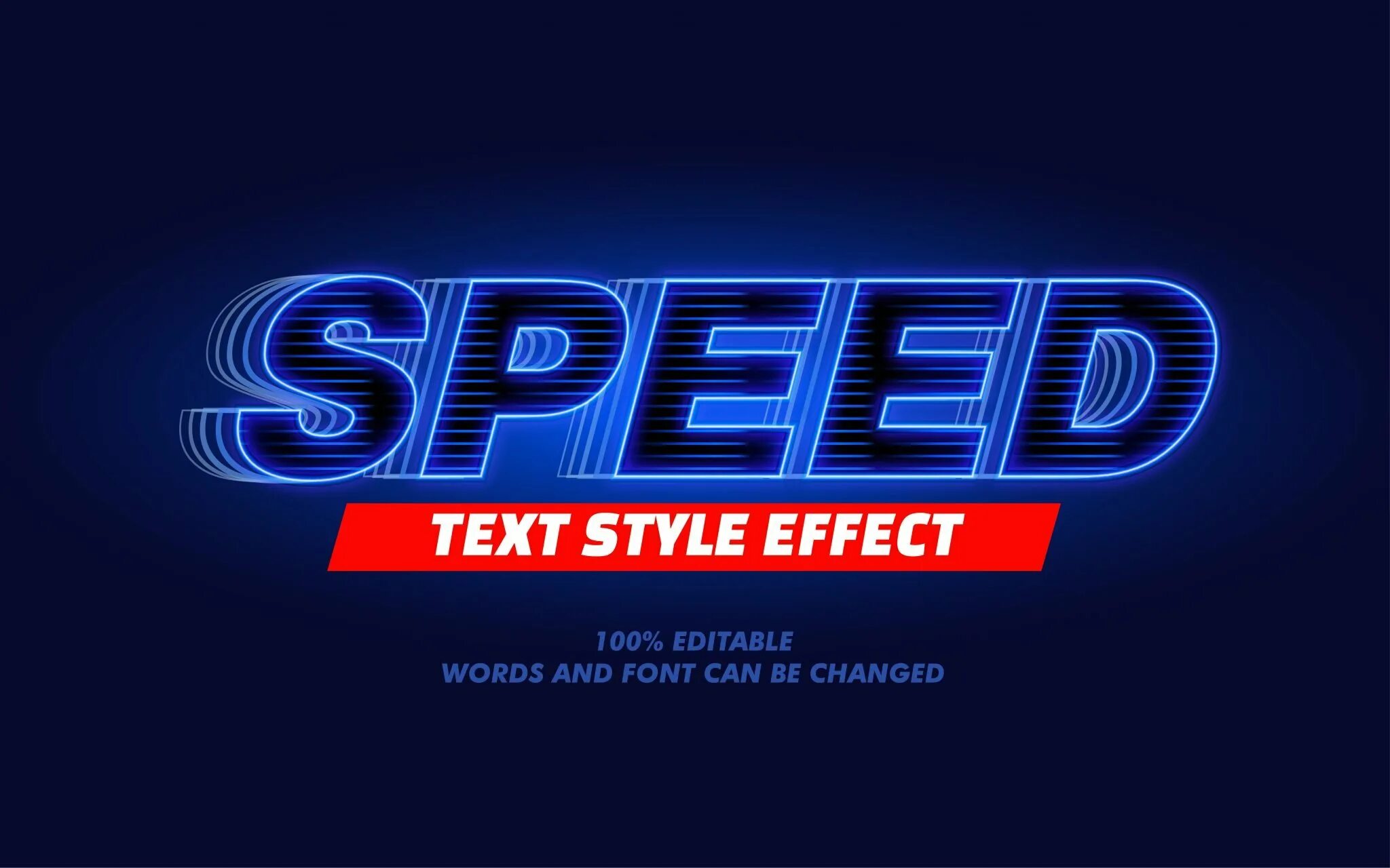Текст в стиле Техно. Стиль текста Спеед ап. Modern Bold. Modern Speed.