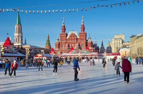 Red square in the centre