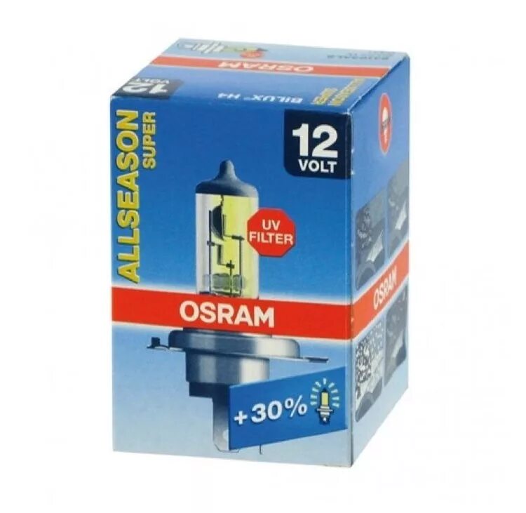 Лампы osram 30. Лампа всепогодная h4 osram allseason. лампа osram 64193als. osram h4 60/55w allseason super. лампа osram h4 60/55w super p43t-38 +30% 64193.