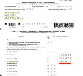 Налоговые декларации 2020