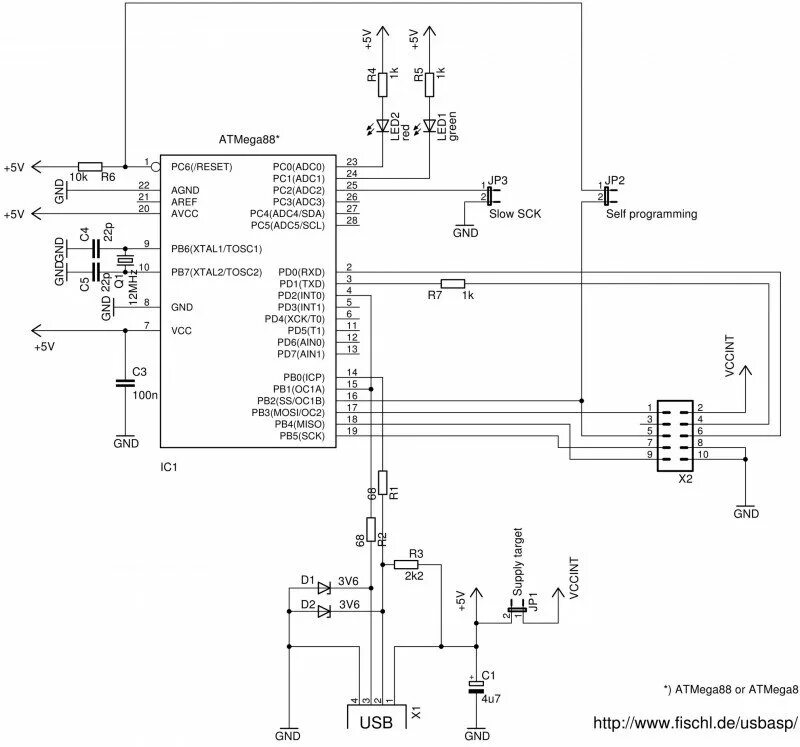 Программатор atmega. Схема usb программатор на atmega8. usbasp программатор схема. программатор usb isp atmega16 atmega32 + usb isp usbasp. usb программатор для avr на atmega8.