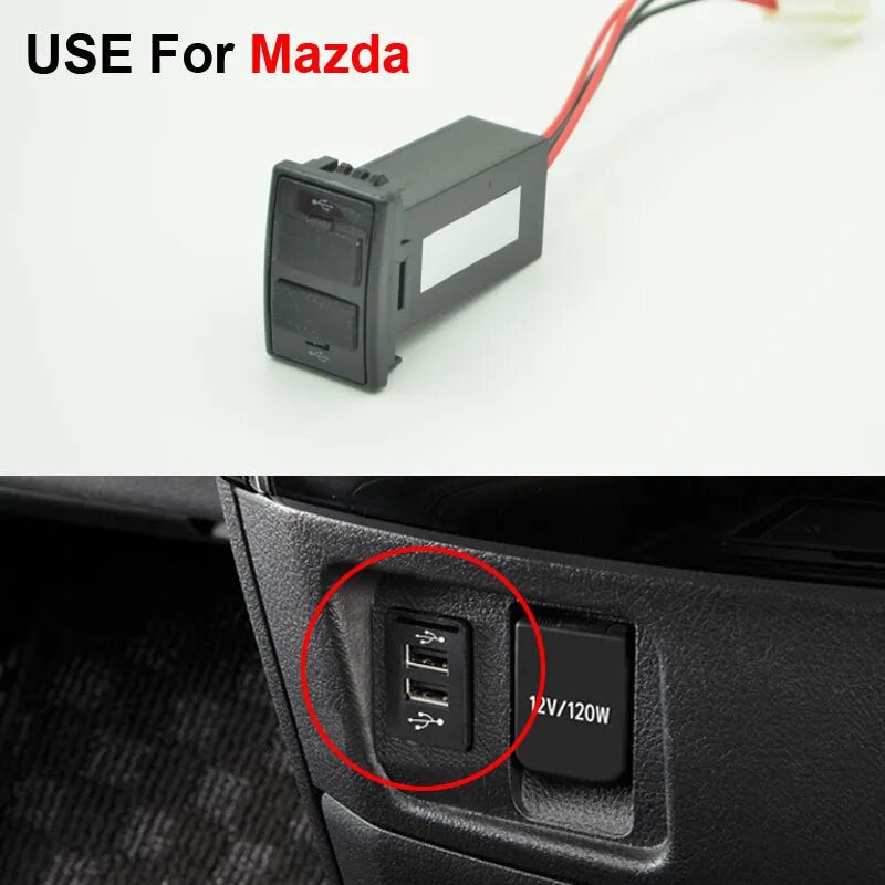 Как подключить usb зарядку в машине Установка USB для подзарядки всяких гаджетов Lada 4x4 3D, 1,7 л, 2011 года тюн