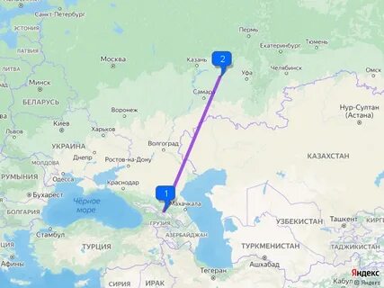 Астрахань грозный расстояние на машине