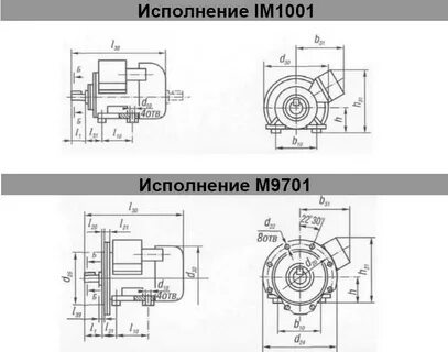 Im электродвигателей