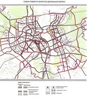 Дорожная сеть карта