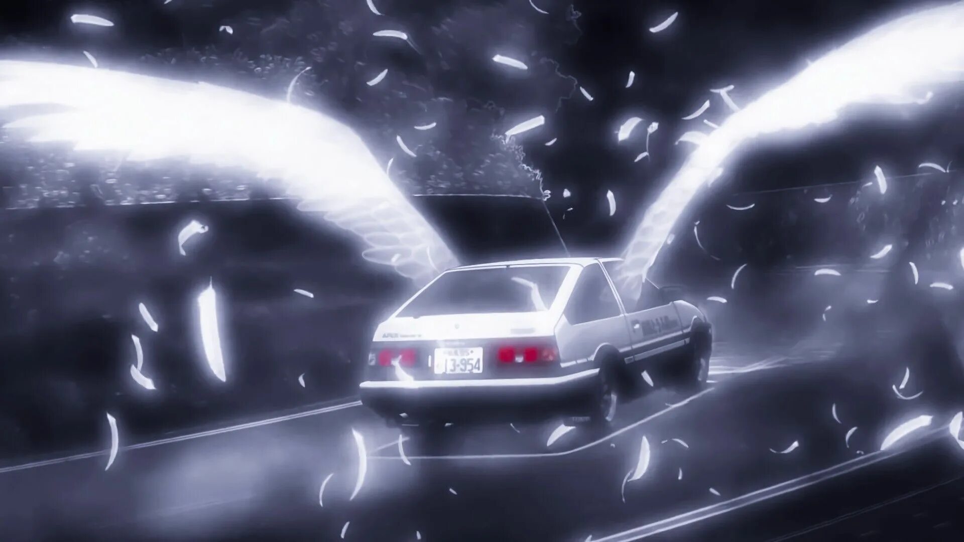 Initial final. Initial d ae86 с крыльями. Initial d ae86 тахометр. Toyota ae86 initial d. Инициал ди 86.