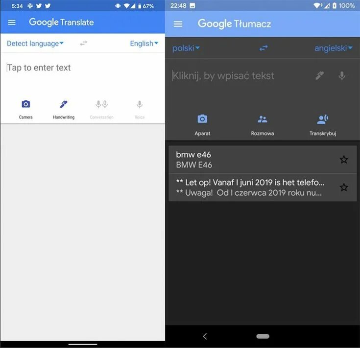 Google Translate Receives Update, Translate Straight from Your Camera Shots