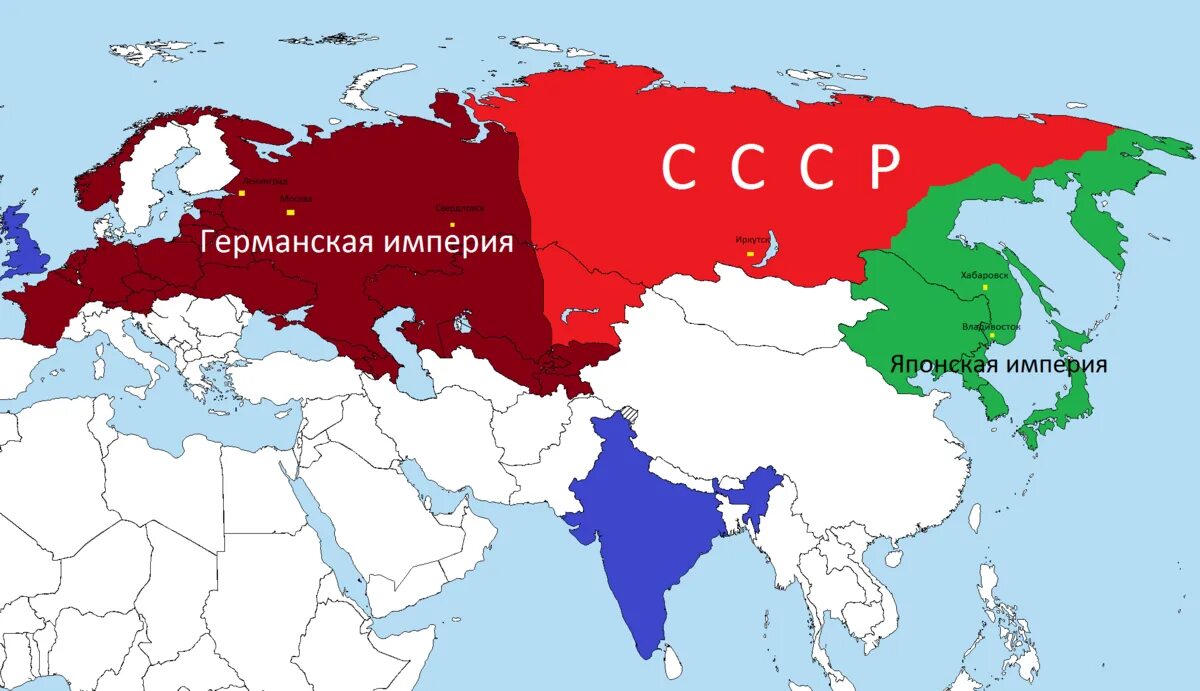 Территория СССР И России. Карта Российской империи и СССР.