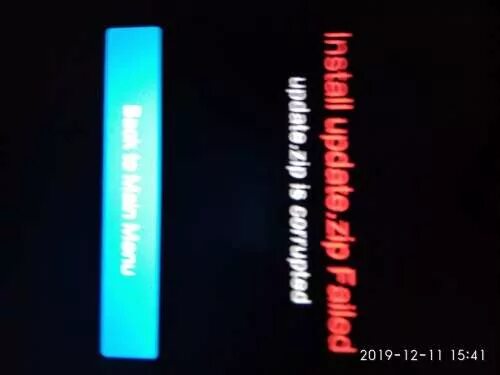 Install zip failed. Install zip failed