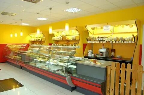 Ремонт в магазине продуктов