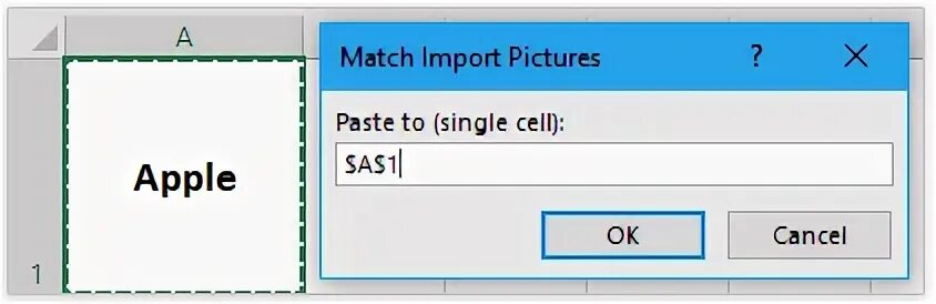 Import match