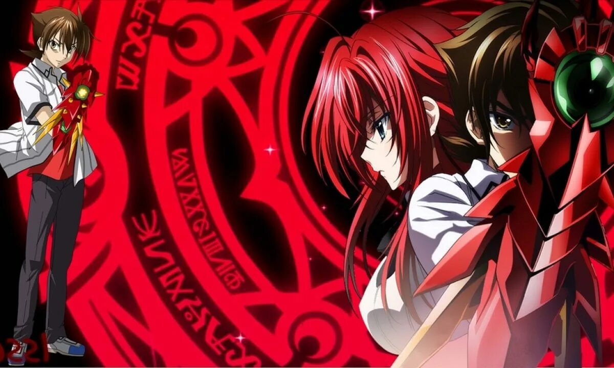 Сузаку Химеджима DXD. High School DXD («старшая школа DXD», 2012). Старше школа демоны против падших