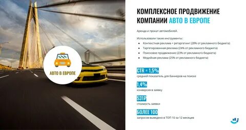 Аренда авто компании