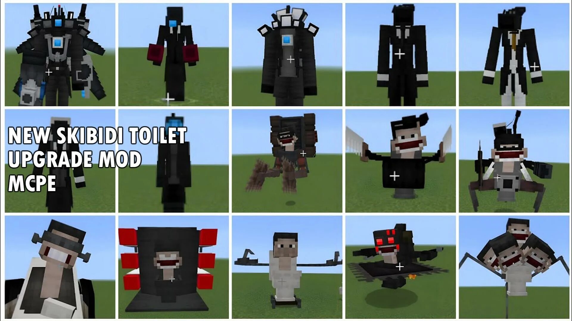 Minecraft skibidi toilet 19.1