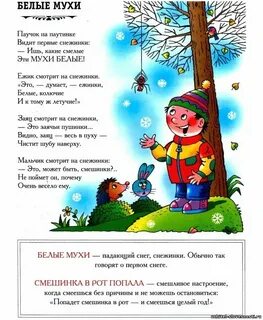 Белые мухи значение