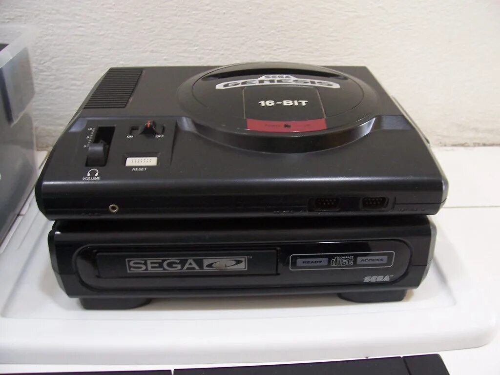 Sega Genesis CD. Sega Genesis JVC. Sega Mega-CD (Genesis Plus GX. Sega Genesis 1 CD.