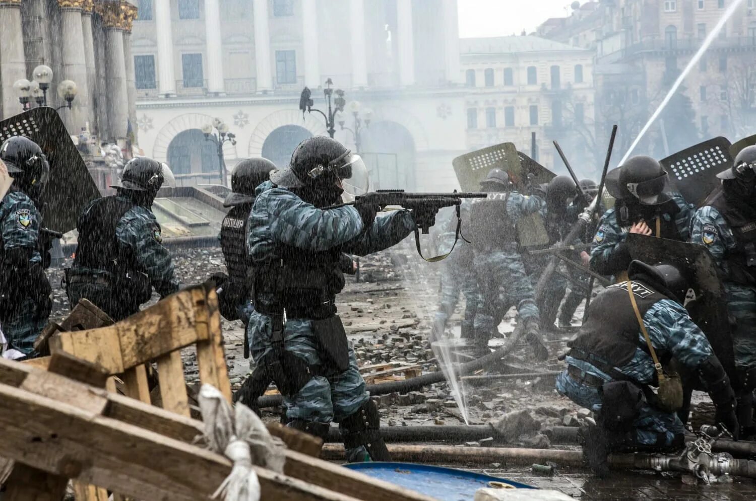 Евромайдан на Украине в 2014 Беркут. Беркутовцы на майдане