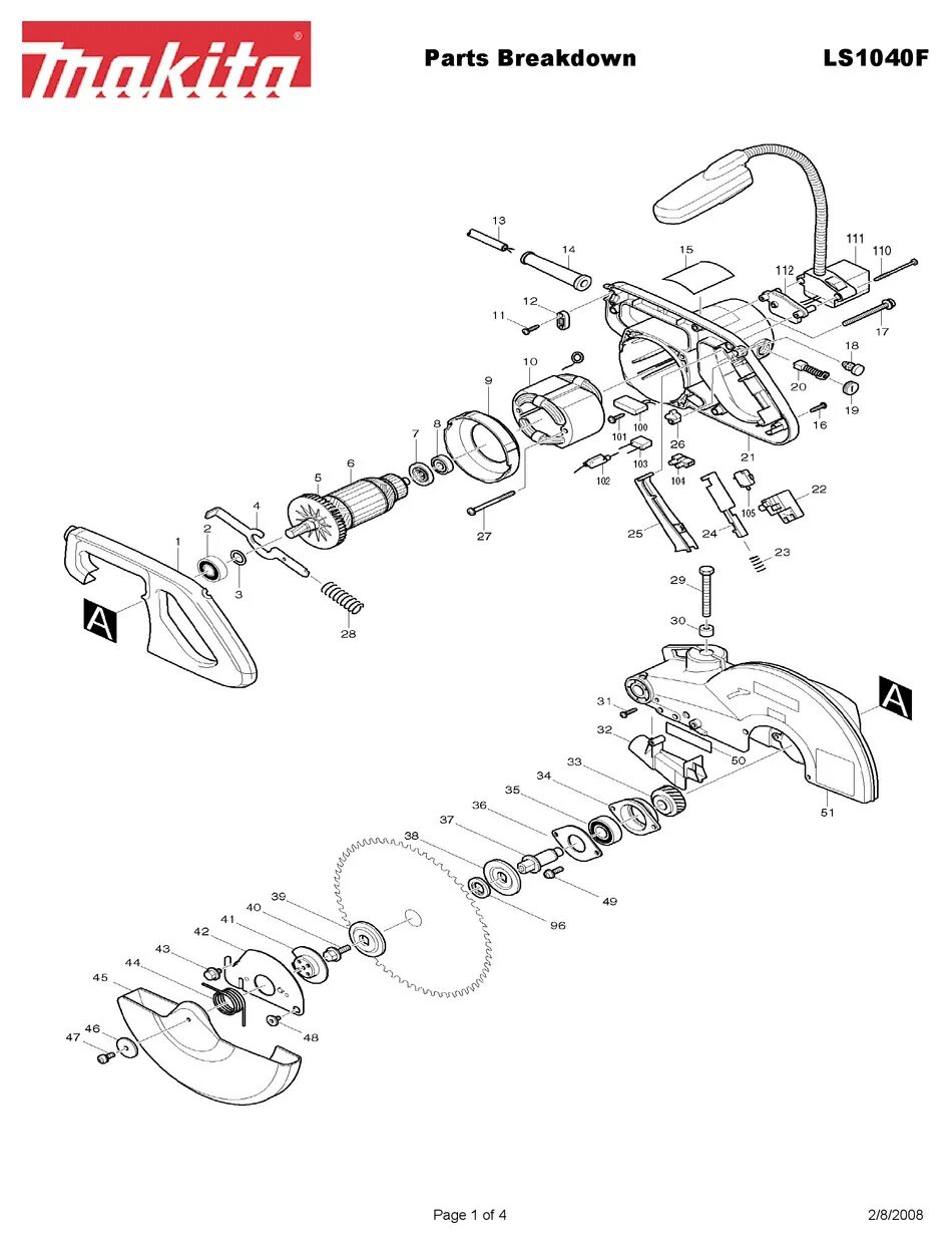 Пила торцовочная ls1040n. Макита ls1040 схема. Схема торцовочной пилы Макита ls1040. Торцовочная пила Макита 1040 взрыв схема. Пила Макита торцовочная lh1040f схема сборки.