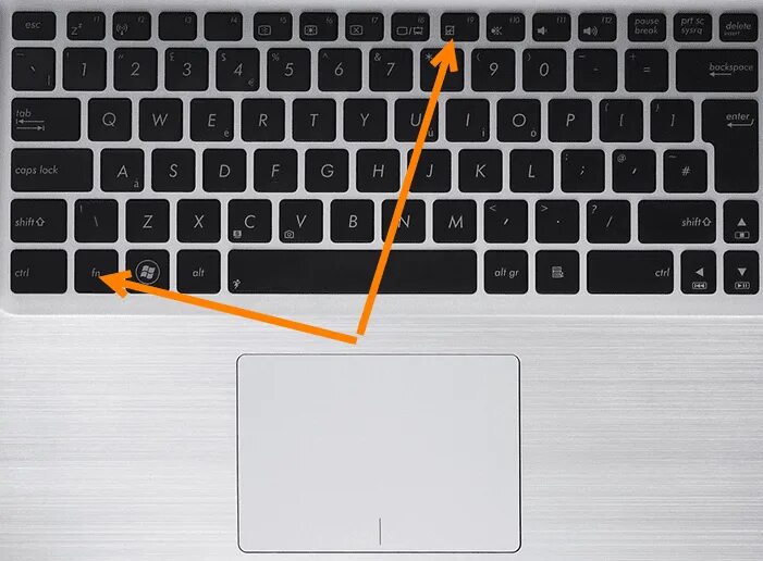 Touchpad включить